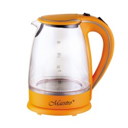 Hervidor Feel Maestro MR-064 Naranja Transparente Vidrio 2000 W 1,7 L