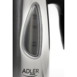 Hervidor Adler AD 1203 Plateado Acero Inoxidable 1630 W 1 L