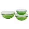 Set de Cuencos Duralex  3 Piezas Verde Con Tapa