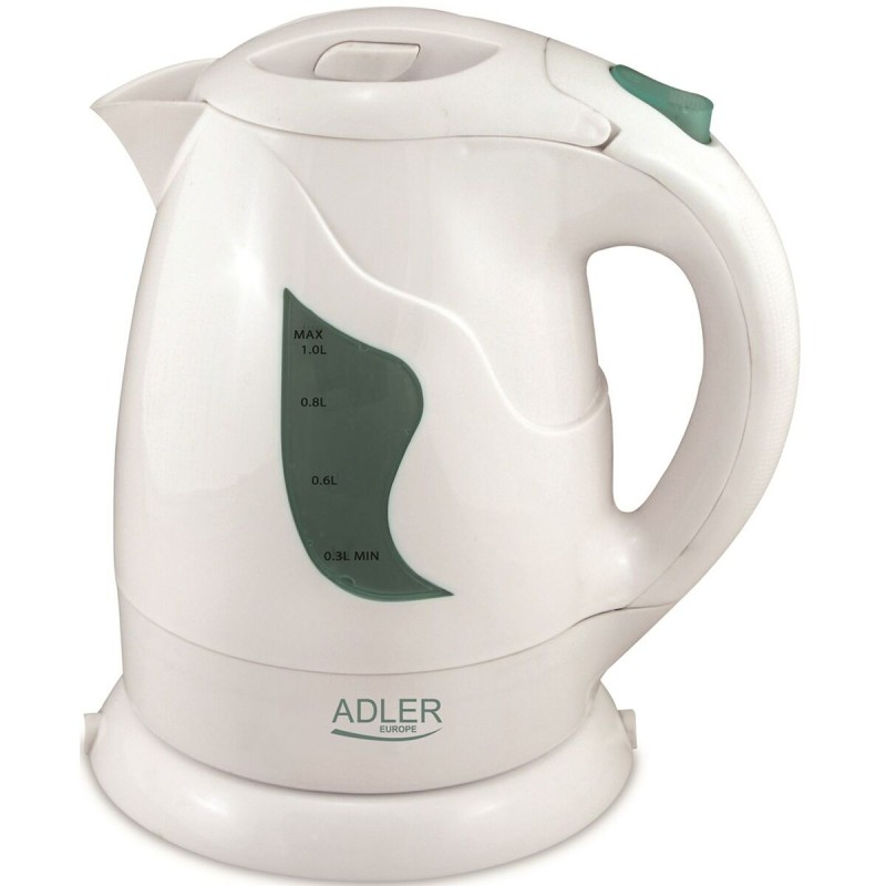 Hervidor y Tetera Elu00e9ctrica Adler AD 08w Blanco 850 W 1 L