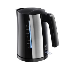 Hervidor y Tetera Elu00e9ctrica Melitta LOOK AQUA II BLACK EU Negro/Plateado Acero Inoxidable 2400 W 1,7 L