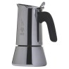 Cafetera Italiana Bialetti Plateado Acero Inoxidable 240 ml 6 Tazas