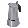 Cafetera Italiana Bialetti Plateado Acero Inoxidable 240 ml 6 Tazas