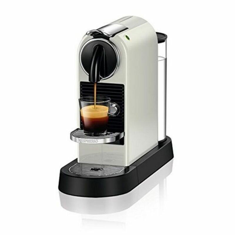 Cafetera de Cu00e1psulas DeLonghi EN167.W 19 bar 1 L 1260W Blanco 1260 W 19 bar 1 L