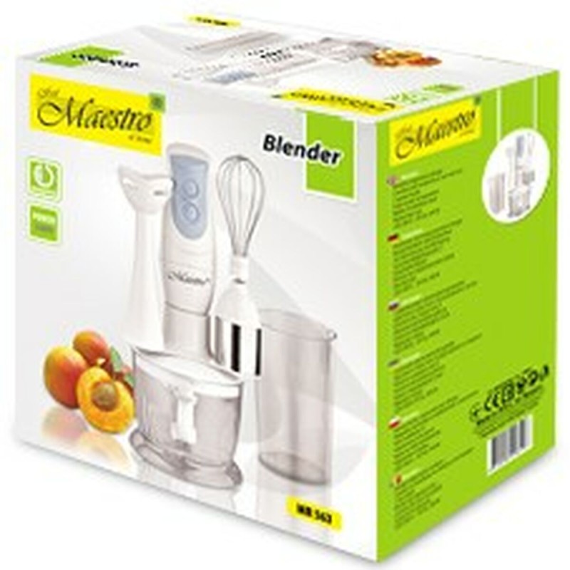 Batidora de Vaso Feel Maestro MR-563 Blanco 300 W 600 ml