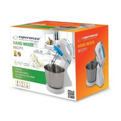 Batidora de Vaso Esperanza EKM019WB Blanco 150 W