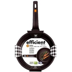 Sartu00e9n Wok BRA Sartu00e9n Efficient Negro Aluminio u00d8 24 cm