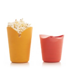 Palomiteras de Silicona Plegables Popbox InnovaGoods (Pack de 2)