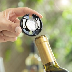 Sacacorchos Elu00e9ctrico con Accesorios para Vino Corking InnovaGoods