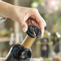 Sacacorchos Elu00e9ctrico con Accesorios para Vino Corking InnovaGoods