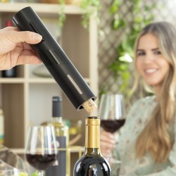 Sacacorchos Elu00e9ctrico para Botellas de Vino Corkbot InnovaGoods