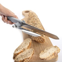 Cuchillo de Pan con Guu00eda de Corte Regulable Kutway InnovaGoods