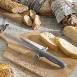 Cuchillo de Pan con Guu00eda de Corte Regulable Kutway InnovaGoods