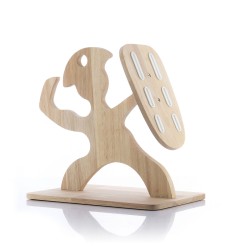 Set de Cuchillos con Soporte de Madera Spartan InnovaGoods 7 Piezas