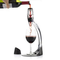 Aireador de Vino Profesional con Soporte Torre y Base Antigoteo Winair InnovaGoods