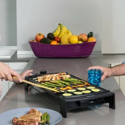 Plancha Grill Cecotec Rock & Water 2500 2150W Negro