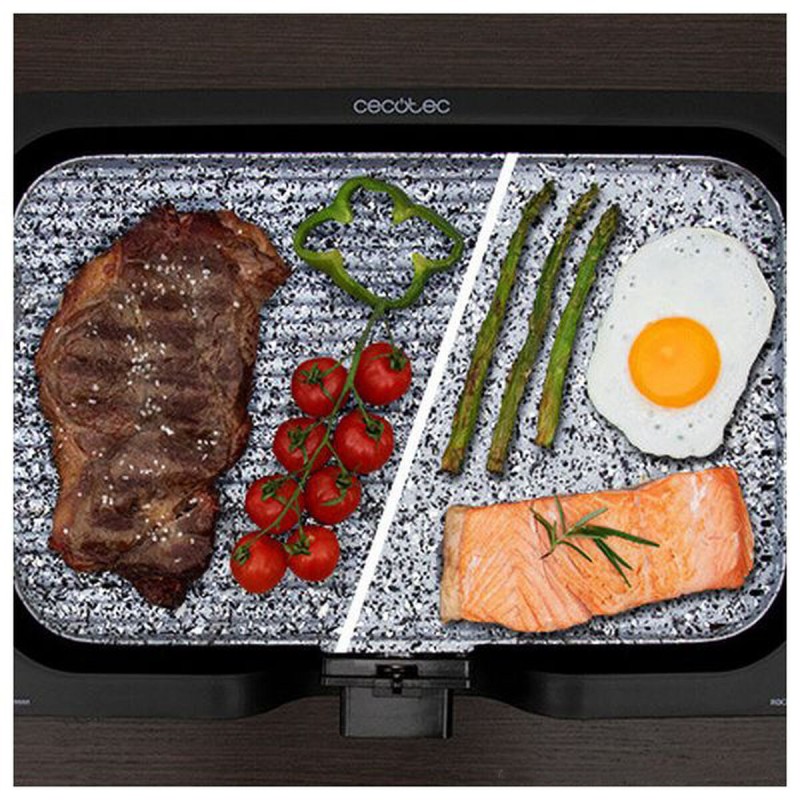 Plancha de Cocina Cecotec Rock and Water 3000 Twin 2200W 2200 W