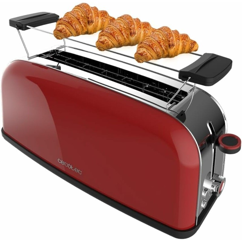 Tostadora Cecotec Toastin' time 850 Red Long 850 W