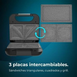 Sandwichera Cecotec Rocku2019nToast Combo 800 W