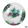 Plato Hondo La Mediterru00e1nea TROPIC 21 x 5,3 cm (24 Unidades)