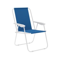 Marbueno Silla Plegable Acero Surtida Playa y Piscina 59X51X75 cm 10169