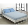 Juego de Sábanas Alexandra House Living Azul Celeste Cama de 90 3 Piezas