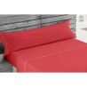 Juego de Sábanas Alexandra House Living Rojo Cama de 90