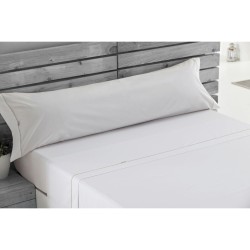 Juego de Sábanas Alexandra House Living Blanco Cama de 105 3 Piezas