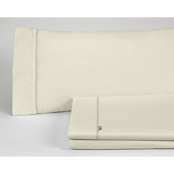 Juego de Sábanas Alexandra House Living Crema Cama de 105 3 Piezas