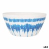 Ensaladera Santa Clara Tie-Dye Azul Blanco Melamina (24 Unidades)