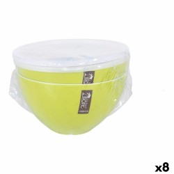 Ensaladera Kitchen Tropic  Verde Con Tapa 2 Piezas (8 Unidades)