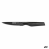 Cuchillo para Chuletas Quttin Black edition 11 cm 1,8 mm (12 Unidades)