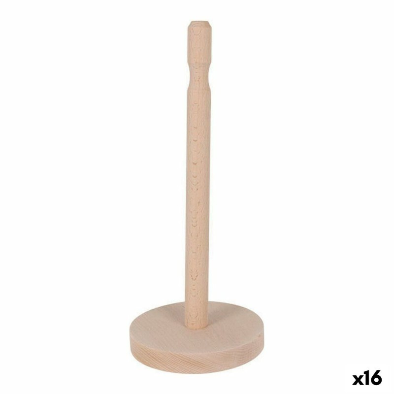 Portarrollos de Cocina Quttin Quttin Marru00f3n Madera de haya Madera (16 Unidades)