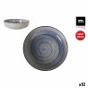 Plato Hondo La Mediterru00e1nea Swirl u00d8 18 cm (12 Unidades)