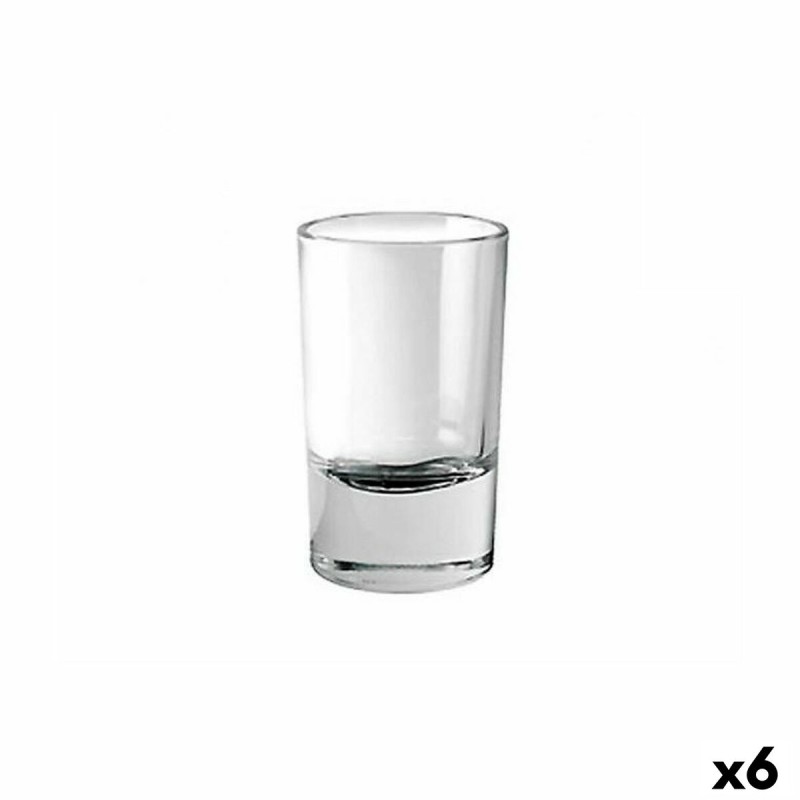 Vaso de chupito Borgonovo Indro 420 ml 4,2 x 7 cm (6 Unidades)