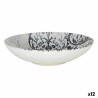 Plato Hondo La Mediterru00e1nea Horus Porcelana (12 Unidades) (u00f8 21 x 5,3 cm)