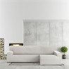 Funda para chaise longue de brazo largo derecho Eysa BRONX Blanco 170 x 110 x 310 cm