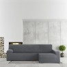 Funda para chaise longue de brazo largo derecho Eysa BRONX Gris oscuro 170 x 110 x 310 cm