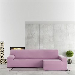 Funda para chaise longue de brazo largo derecho Eysa BRONX Rosa 170 x 110 x 310 cm