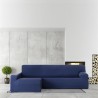 Funda para chaise longue de brazo largo izquierdo Eysa BRONX Azul 170 x 110 x 310 cm