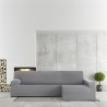 Funda para chaise longue de brazo largo derecho Eysa BRONX Gris 170 x 110 x 310 cm