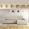 Funda para chaise longue de brazo largo derecho Eysa JAZ Beige 180 x 120 x 360 cm