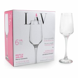 Set de Copas LAV Lal 6 Piezas (4 Unidades) (6 pcs)