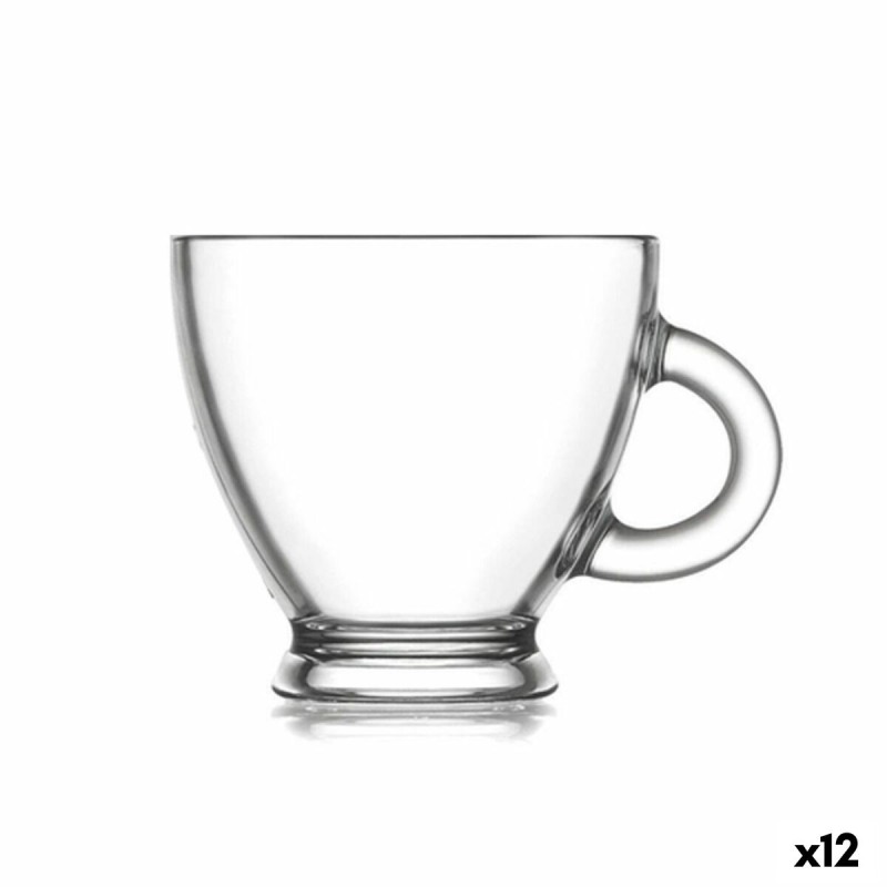 Juego de Tazas de Cafu00e9 LAV 62499 95 ml 6 Piezas (12 Unidades)