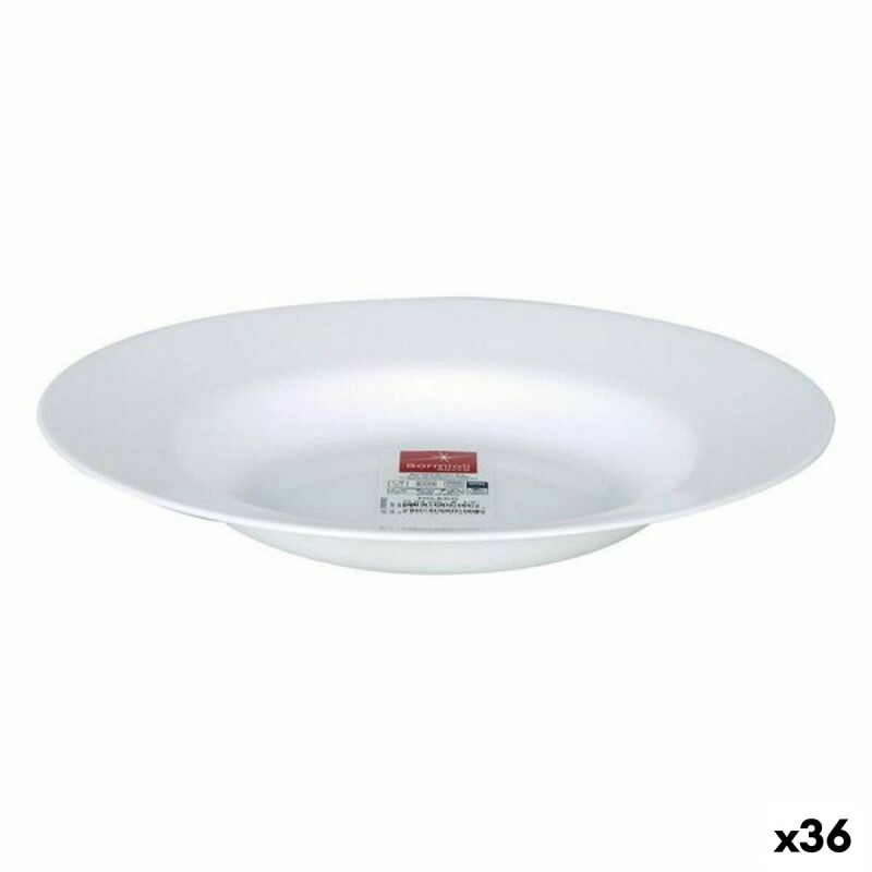 Plato Hondo Bormioli Toledo u00d8 24 x 3,5 cm (36 Unidades) (u00f8 24 cm)