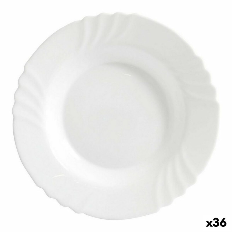 Plato Hondo Bormioli Ebro u00d8 23 x 3 cm (36 Unidades)