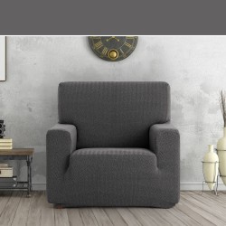 Funda para sillón Eysa JAZ Gris oscuro 70 x 120 x 130 cm