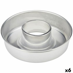 Molde para Reposteru00eda VR Aluminio Plateado u00d8 25 cm (6 Unidades)