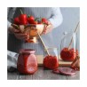 Tarro de Cristal Transparente Inde Tasty 550 ml Con Tapa (12 Unidades)