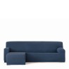 Funda para chaise longue de brazo corto izquierdo Eysa TROYA Azul 170 x 110 x 310 cm